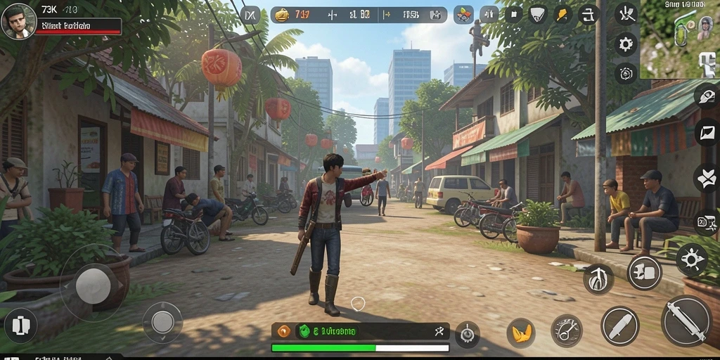 Gameplay 73K yang seru dengan interaksi yang mendalam.