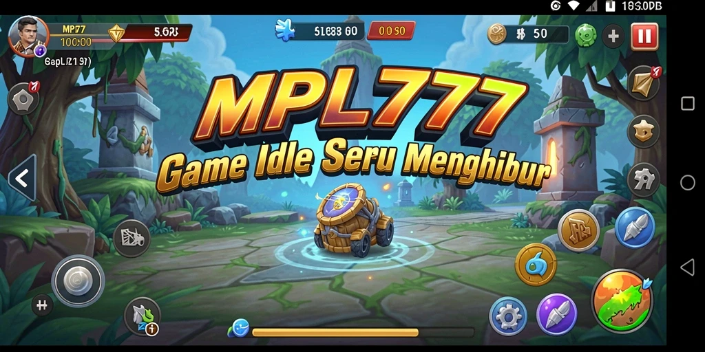 Screenshot MPL777 menampilkan gameplay Idle yang menarik dan interaktif.