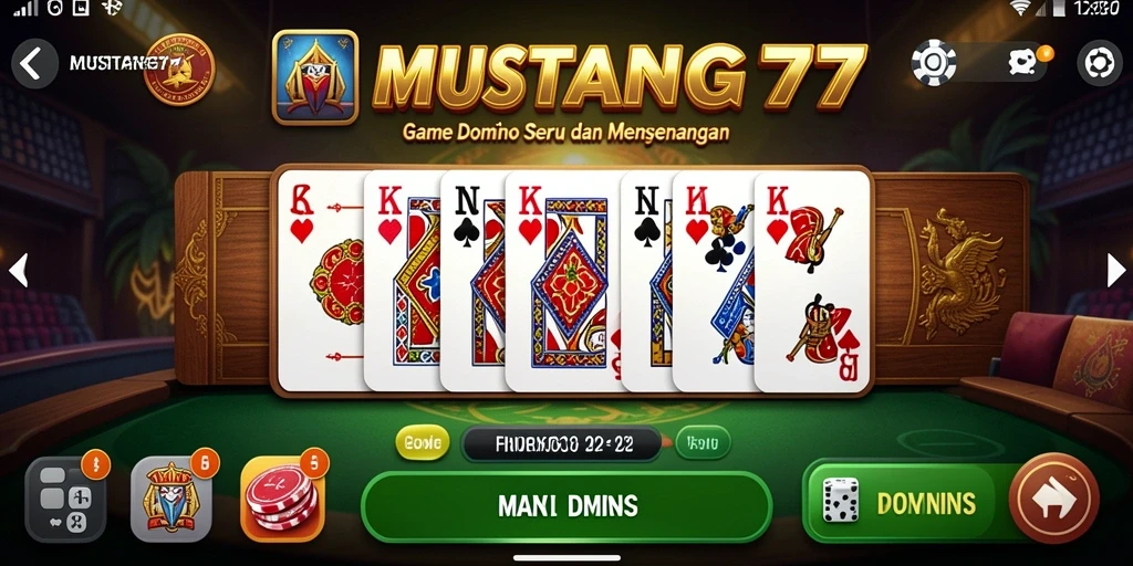 Tampilan menarik dari gameplay MUSTANG77 yang seru.