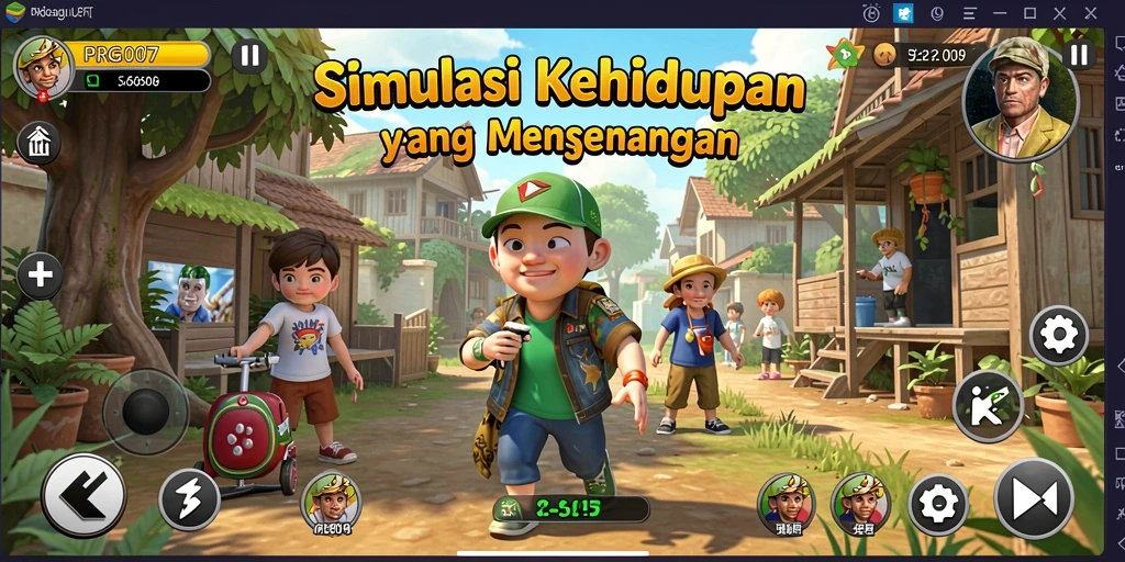 Screenshot PRG007 menampilkan pengalaman gameplay simulasi yang menarik.