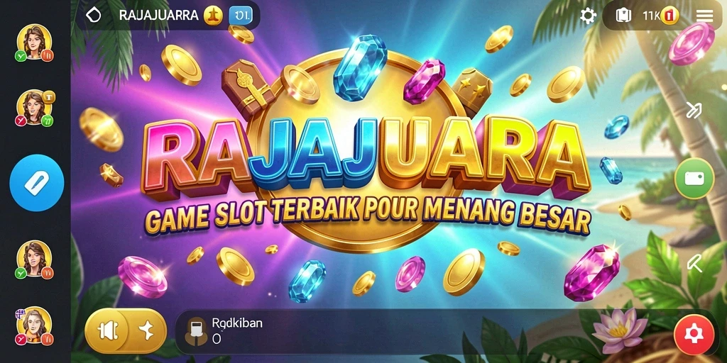 Gameplay RAJAJUARA yang menegangkan dan penuh warna.