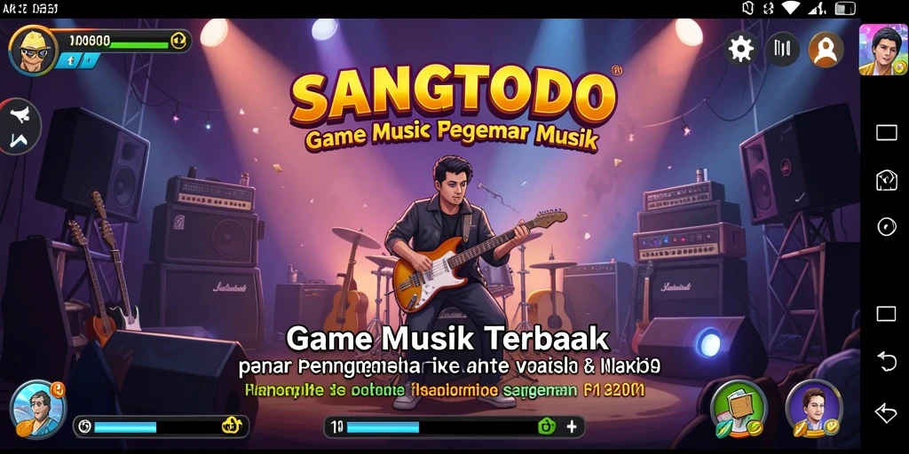 Tampilan gameplay SANGTOTO yang menarik dengan berbagai genre musik.
