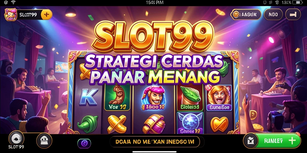 Screenshot gameplay SLOT99 menampilkan aksi strategi yang menarik.