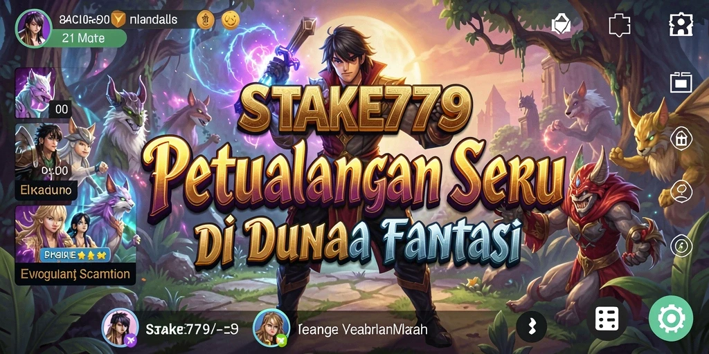 Screenshot gameplay STAKE779 menampilkan petualangan mendebarkan di dunia fantasi.