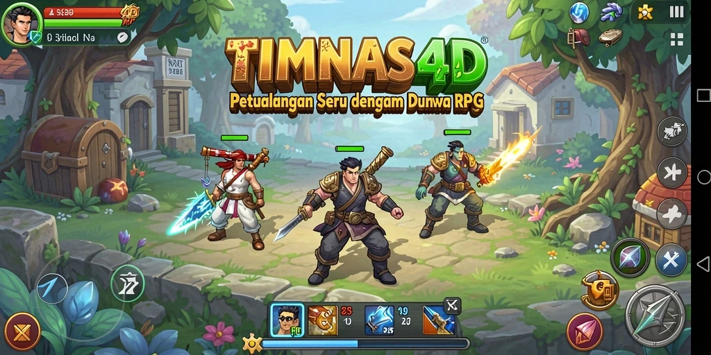 Gameplay RPG yang menakjubkan dan seru di TIMNAS4D.